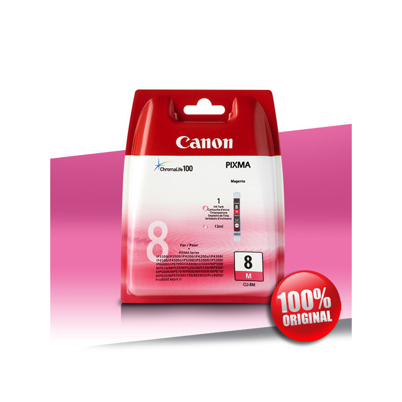 Tusz Canon 8 CLI MAGENTA 13ml