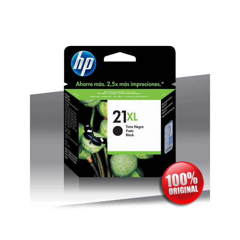 Tusz HP 21 XL BLACK 12ml Tusz HP 21 XL BLACK 12ml