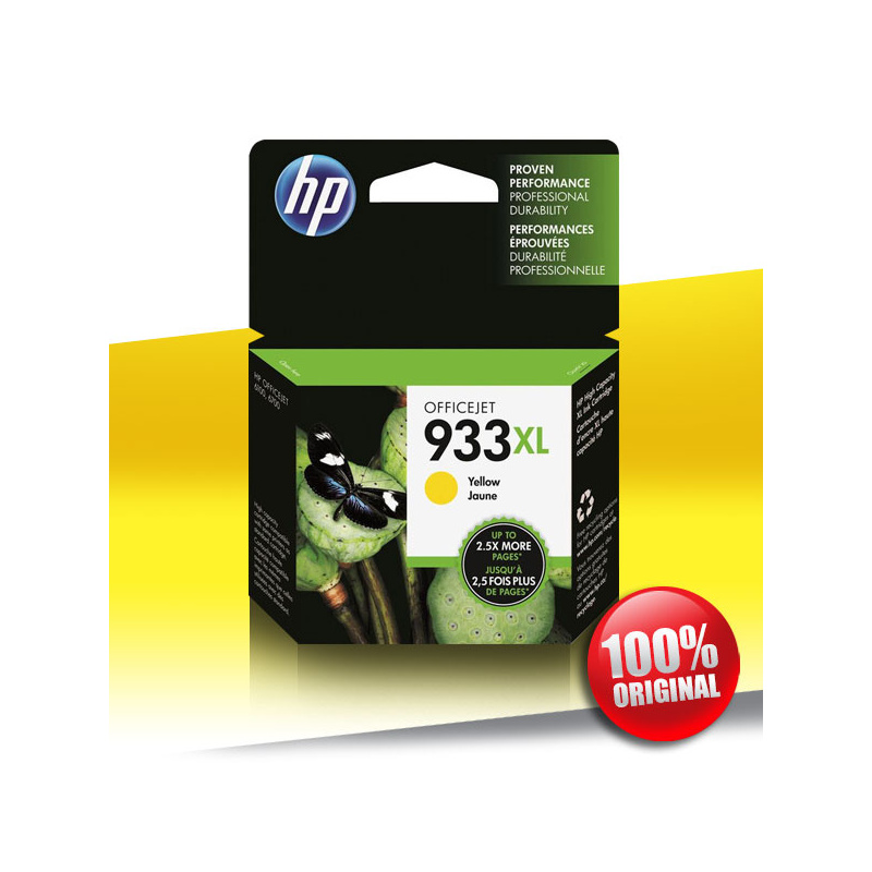 Tusz HP 933 XL YELLOW 8,5ml