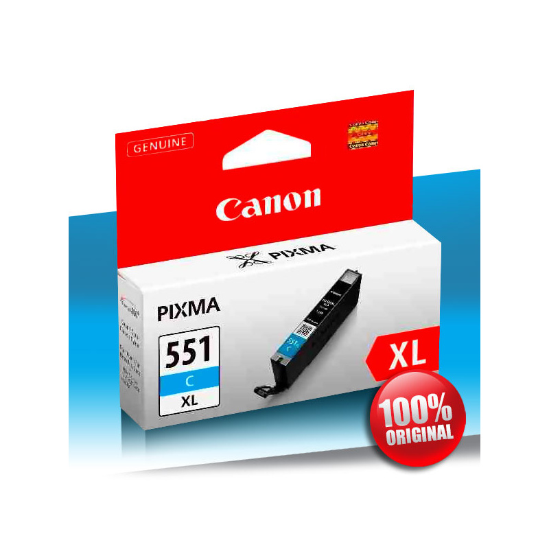 Tusz Canon 551 CLI XL CYAN 11ml