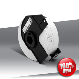 Taśma Brother DK-11201 BLACK on WHITE 24inks 400szt (29x90mm