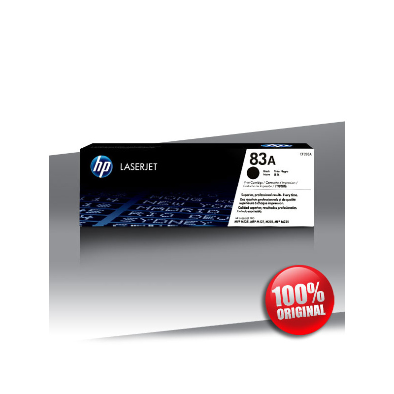 Toner HP 83A (125/255) PRO M LJ BLACK Oryginalny 1,5K