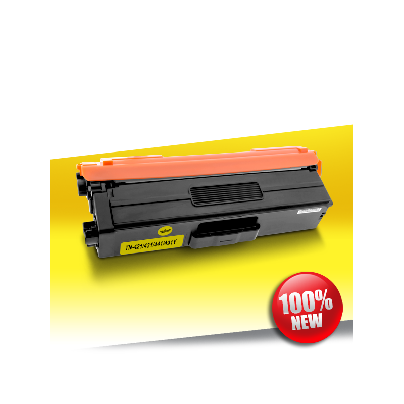 Toner Brother TN 421Y (HL-L8260) YELLOW 1,8K 24inks Toner Brother TN 421Y (HL-L8260) YELLOW 1,8K 24inks