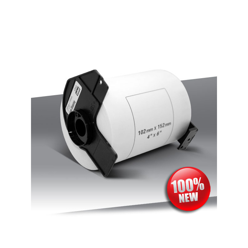 Taśma Brother DK-11241 BLACK on WHITE 24inks 200szt (102x152