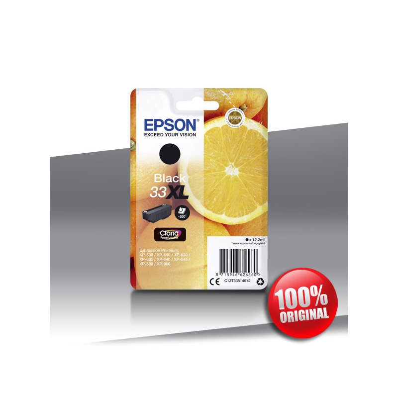 Tusz Epson 530 (T3351) XP BLACK XL 12,2ml
