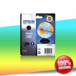 Tusz Epson 100 (T266) WF BLACK XL 5,8ml