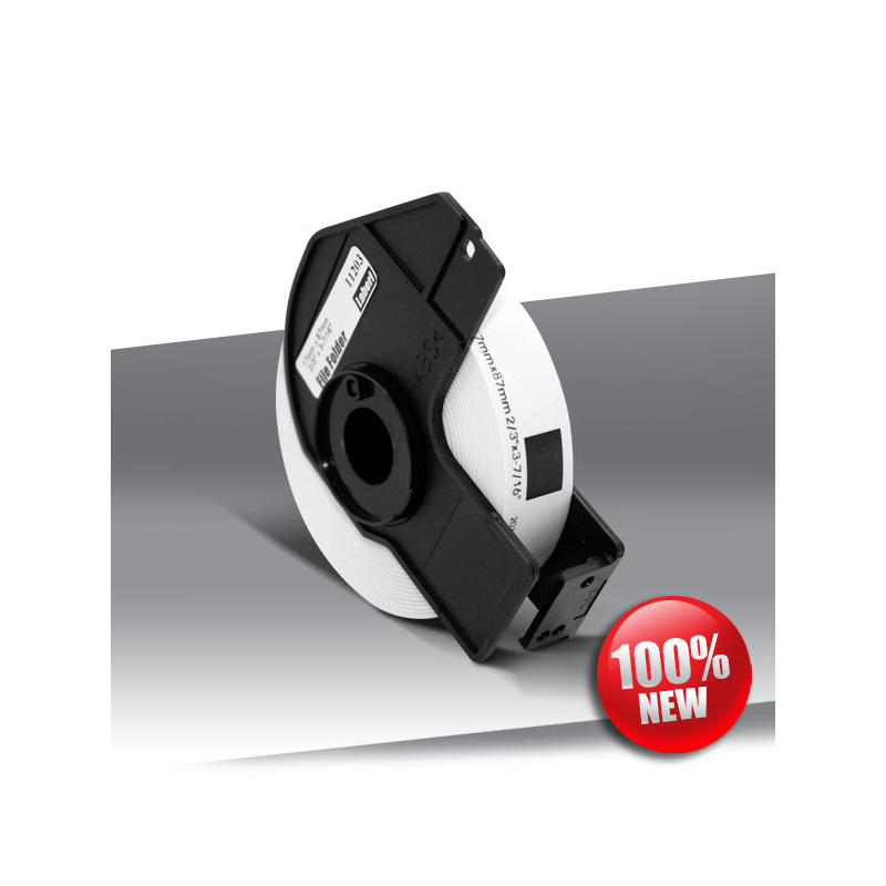 Taśma Brother DK-11203 BLACK on WHITE 24inks 300szt (17x87mm