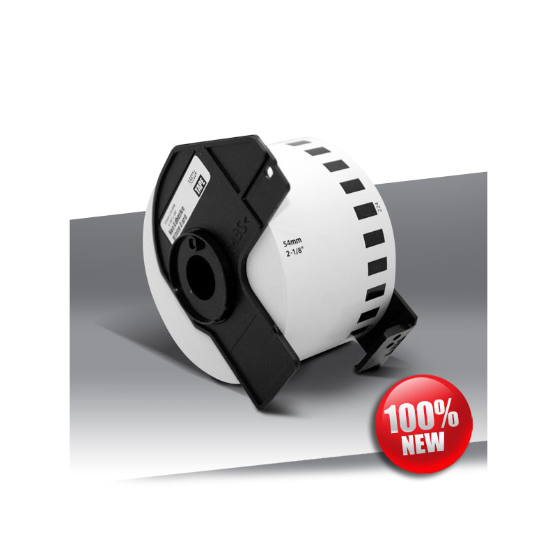 Taśma Brother DK-N55224 BLACK on WHITE 24inks 30,48m (54mm)