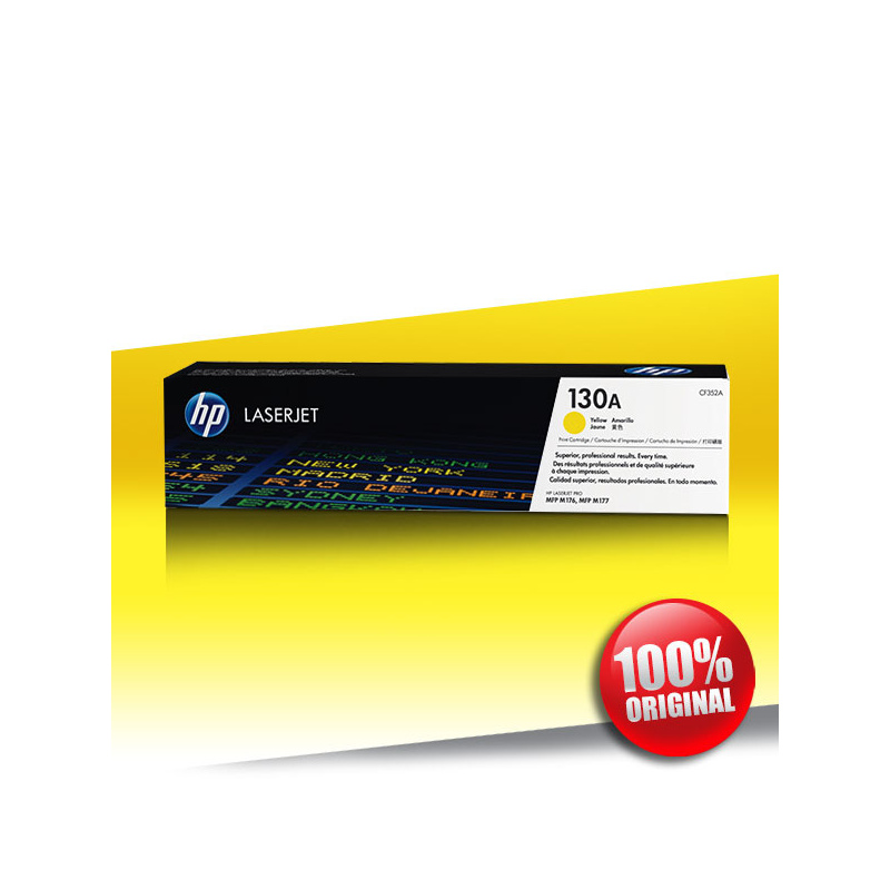 Toner HP 130A (176/177) PRO M CLJ YELLOW Oryginalny 1K
