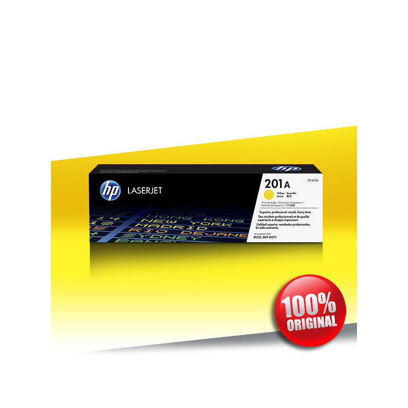 Toner HP 201A (252) PRO M CLJ YELLOW Oryginalny 1,4K