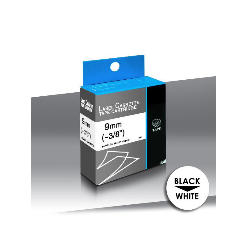 Taśma Epson LC-3WBN (SS9KW) BLACK on WHITE 24inks 9mm