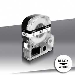 Taśma Epson LC-3WBN (SS9KW) BLACK on WHITE 24inks 9mm