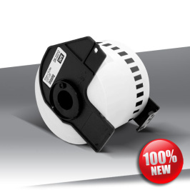 Taśma Brother DK-22212 BLACK on WHITE 24inks 15,24m (62mm)