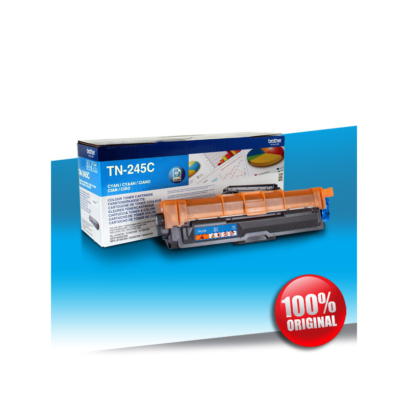 Toner Brother TN 245C (HL 3140) CYAN Oryginalny 2,2K