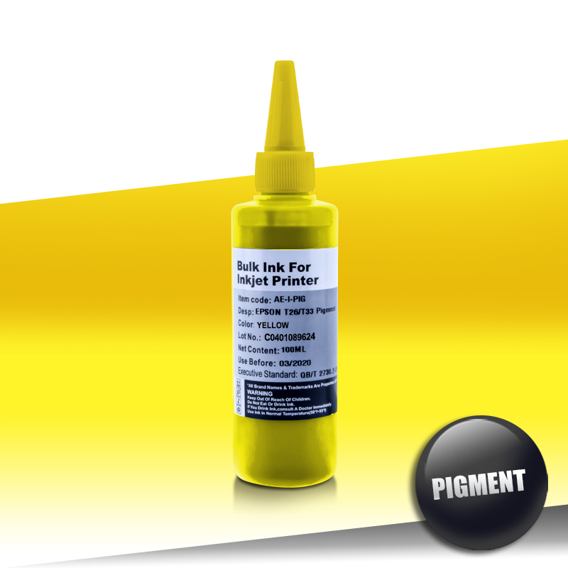 Atrament Epson 600 (T2634) XP YELLOW PIGMENT 100ml 24inks