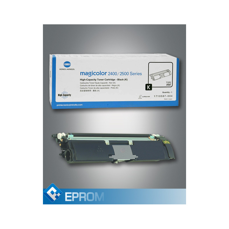 Toner Konica Minolta 2400 MC BLACK Oryginalny 4500str Toner Konica Minolta 2400 MC BLACK Oryginalny 4500str
