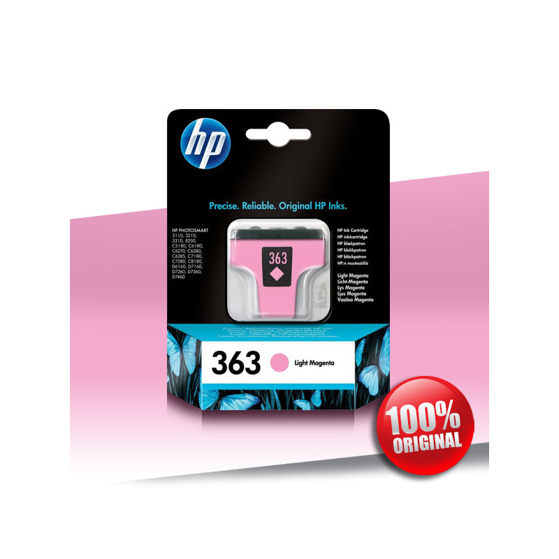 Tintenpatrone HP 363 HELL MAGENTAROT 5,5ml Tintenpatrone HP 363 HELL MAGENTAROT 5,5ml