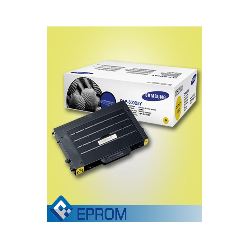 Toner Samsung 500 CLP YELLOW Oryginalny 5000str Toner Samsung 500 CLP YELLOW Oryginalny 5000str