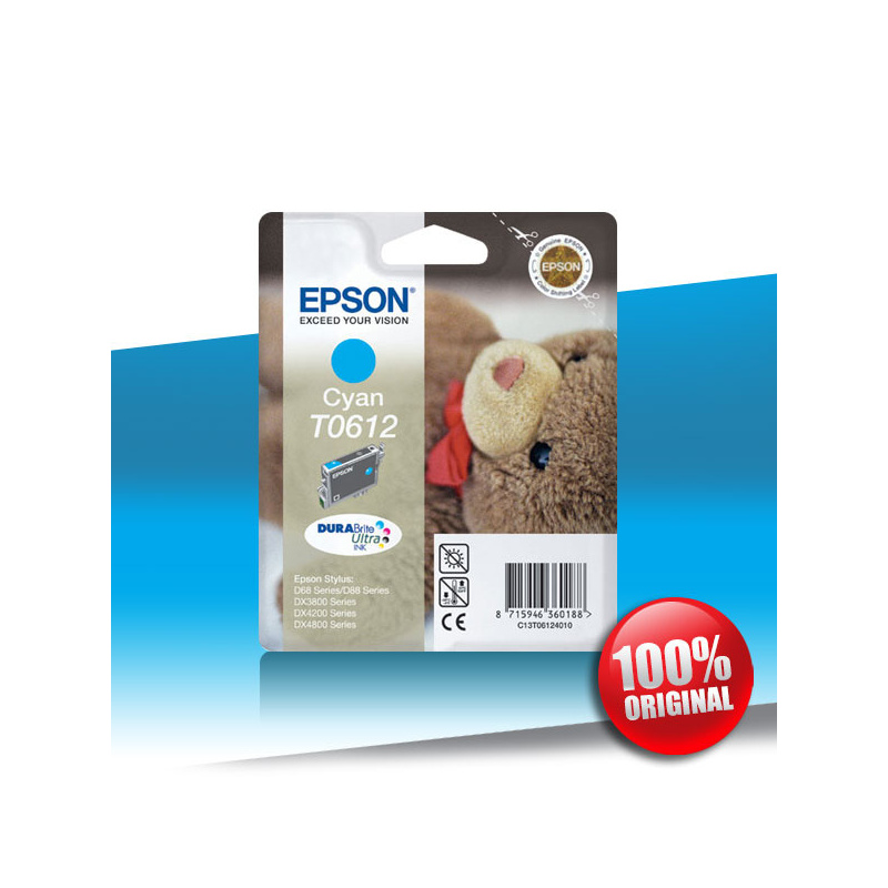 Tusz Epson 68 D (T0612) CYAN 8ml Tusz Epson 68 D (T0612) CYAN 8ml