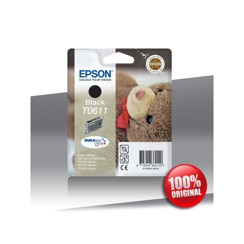 Tusz Epson 68 D (T0611) BLACK 8ml