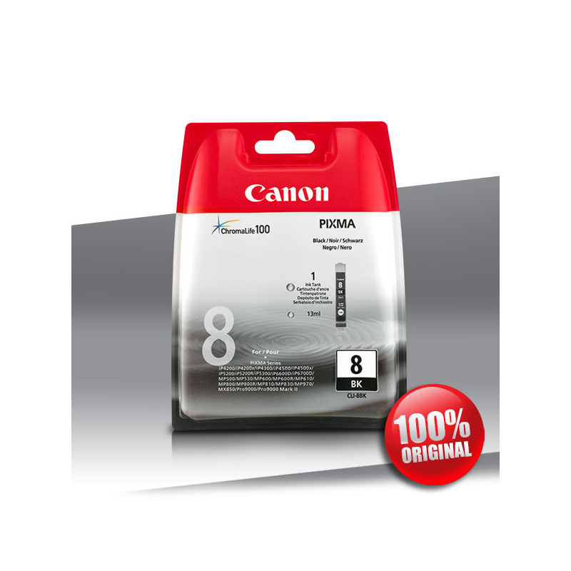 Tusz Canon 8 CLI BLACK 13ml