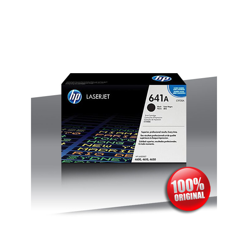 Toner HP 641A (4600) CLJ BLACK Oryginalny 9K Toner HP 641A (4600) CLJ BLACK Oryginalny 9K