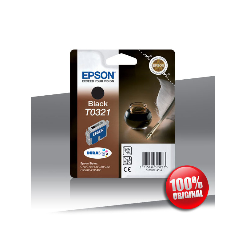 Tusz Epson 70/80 C (T0321) 2xBLACK 2x33ml Tusz Epson 70/80 C (T0321) 2xBLACK 2x33ml
