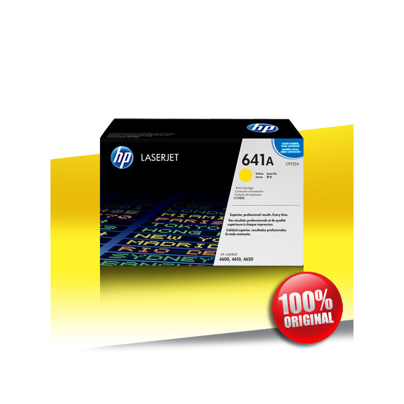 Toner HP 4600 CLJ YELLOW Oryginalny 8000str Toner HP 4600 CLJ YELLOW Oryginalny 8000str