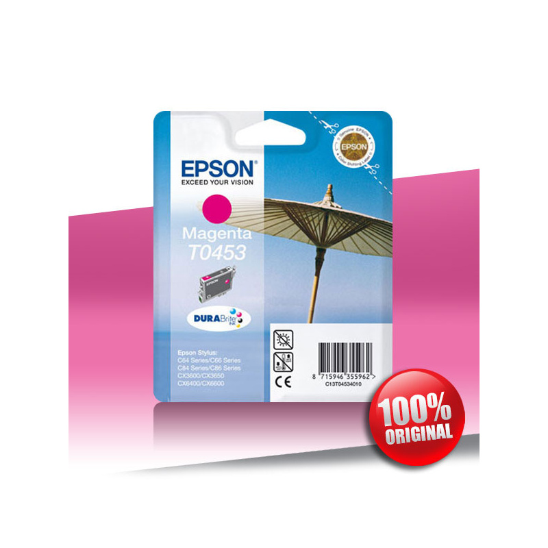 Tusz Epson 64/84 C (T0453) MAGENTA 9ml Tusz Epson 64/84 C (T0453) MAGENTA 9ml