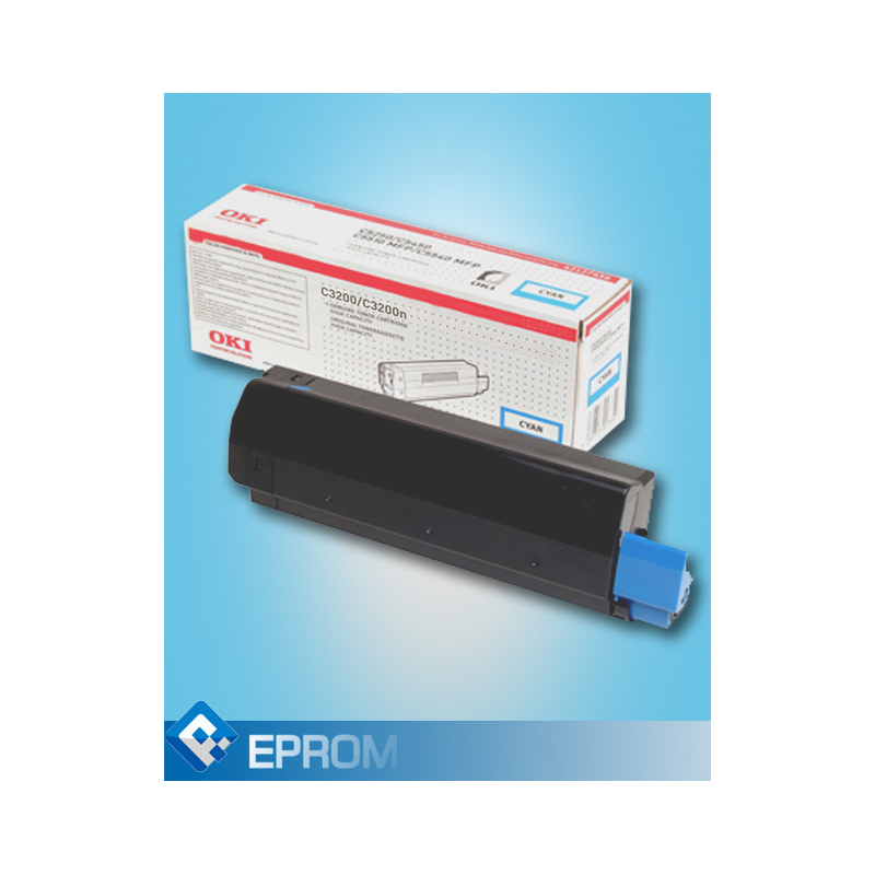 Toner OKI 3200 C CYAN Oryginalny 3000str Toner OKI 3200 C CYAN Oryginalny 3000str