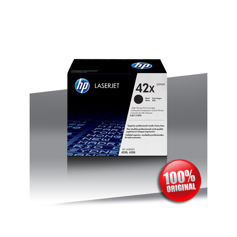 Toner HP 42X (4250/4350) LJ Oryginalny 20K Toner HP 42X (4250/4350) LJ Oryginalny 20K