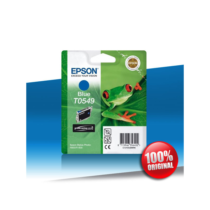 Tusz Epson 800 SPh R (T0549) BLUE 13ml Tusz Epson 800 SPh R (T0549) BLUE 13ml