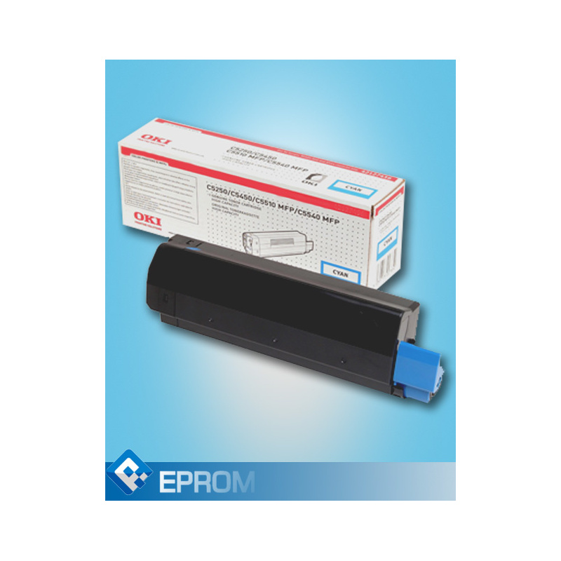 Toner OKI 5250 C CYAN Oryginalny 3000str Toner OKI 5250 C CYAN Oryginalny 3000str