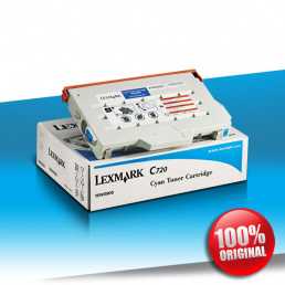 Toner Lexmark C720 CYAN Oryginalny 7200str