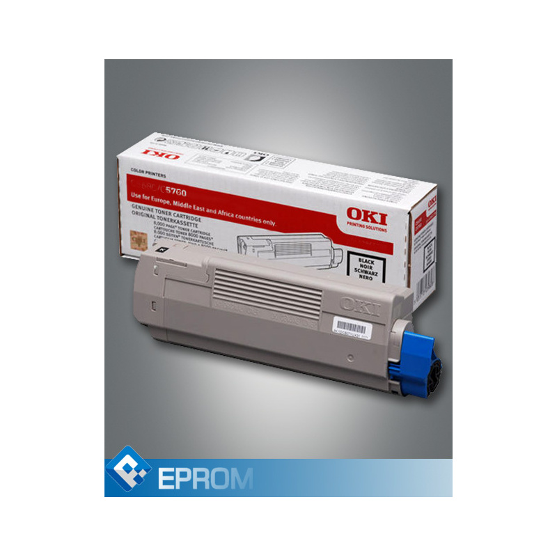 Toner OKI 5600/5700 C BLACK Oryginalny 6000str