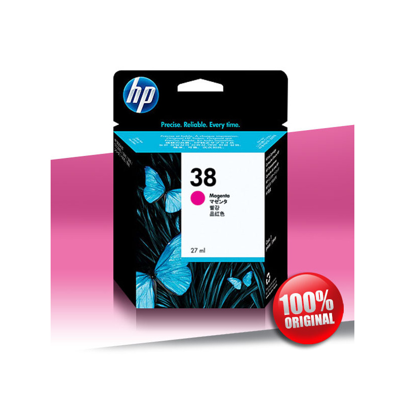 Tusz HP 38 (B9180) MAGENTA 27ml