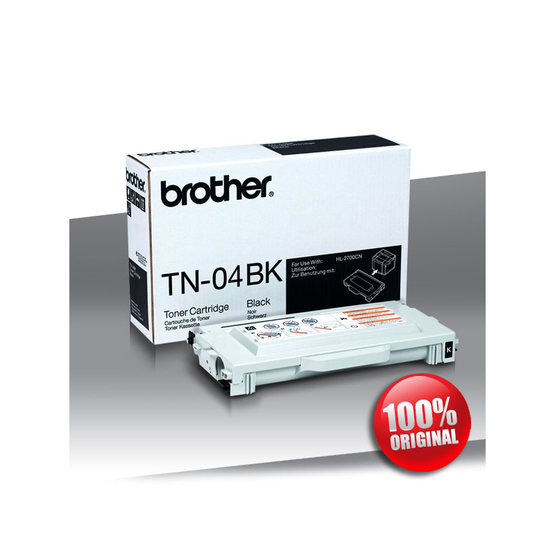 Toner Brother TN 04BK (HL 2700) BLACK Oryginalny 10000str Toner Brother TN 04BK (HL 2700) BLACK Oryginalny 10000str
