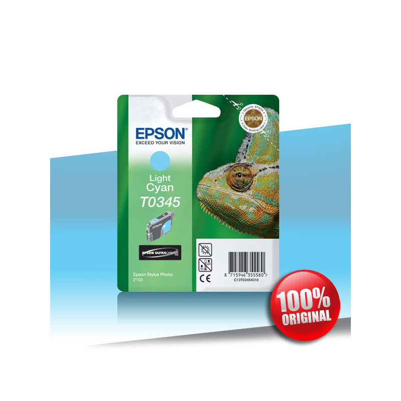 Tusz Epson 2100 SPh (T0345) LIGHT CYAN 17ml Tusz Epson 2100 SPh (T0345) LIGHT CYAN 17ml
