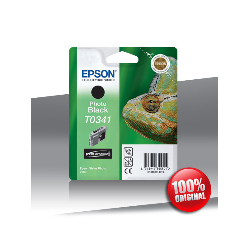 Tusz Epson 2100 SPh (T0341) PHOTO BLACK 17ml Tusz Epson 2100 SPh (T0341) PHOTO BLACK 17ml