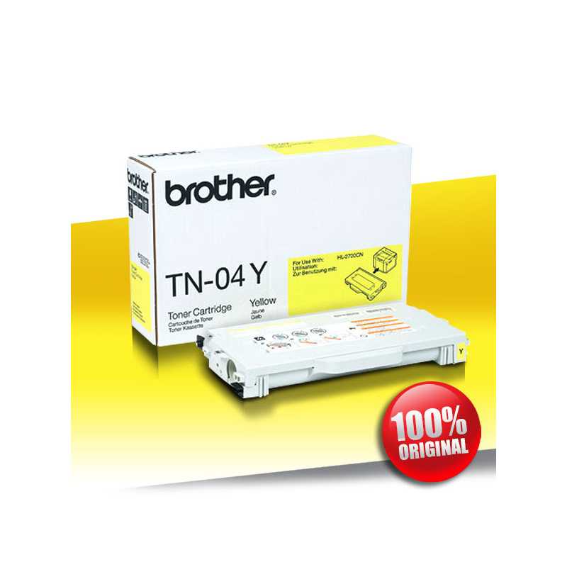 Toner Brother TN 04Y (HL 2700) YELLOW Oryginalny 6600str