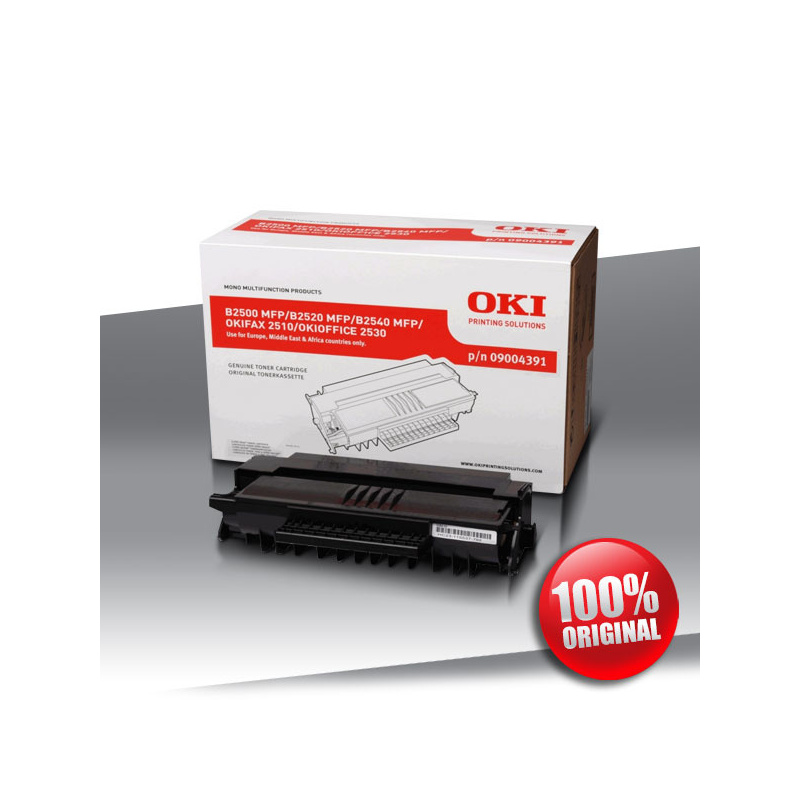 Toner OKI 2500/2540 B Oryginalny 4000str