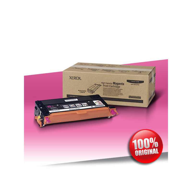 Toner Xerox 6180 Phaser MAGENTA Oryginalny 6000str Toner Xerox 6180 Phaser MAGENTA Oryginalny 6000str