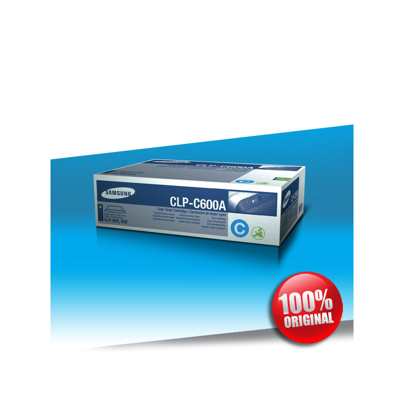 Toner Samsung 600 CLP CYAN Oryginalny 4000str Toner Samsung 600 CLP CYAN Oryginalny 4000str