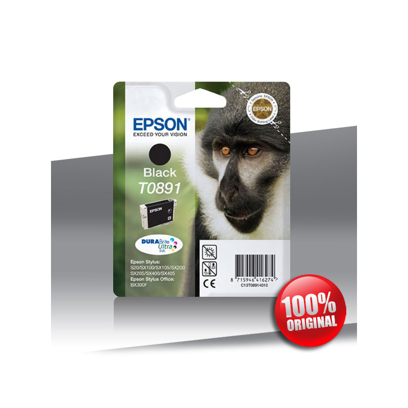 Tusz Epson 20 S (T0891) BLACK 5,8ml Tusz Epson 20 S (T0891) BLACK 5,8ml