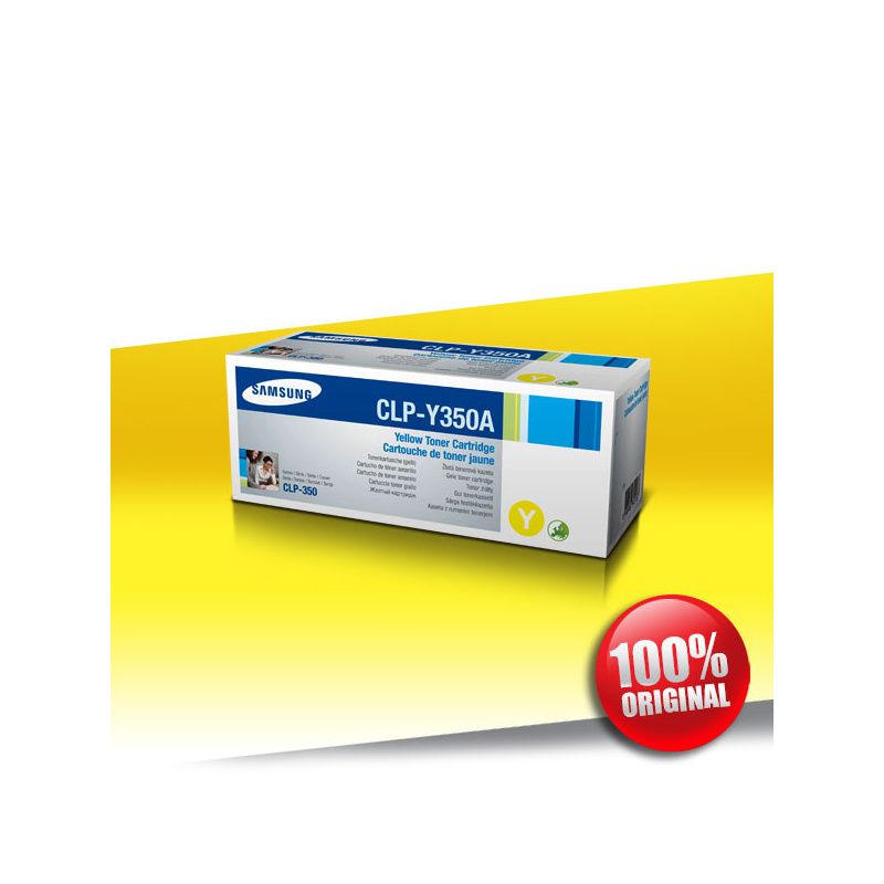 Toner Samsung 350/N CLP YELLOW Oryginalny 2000str Toner Samsung 350/N CLP YELLOW Oryginalny 2000str