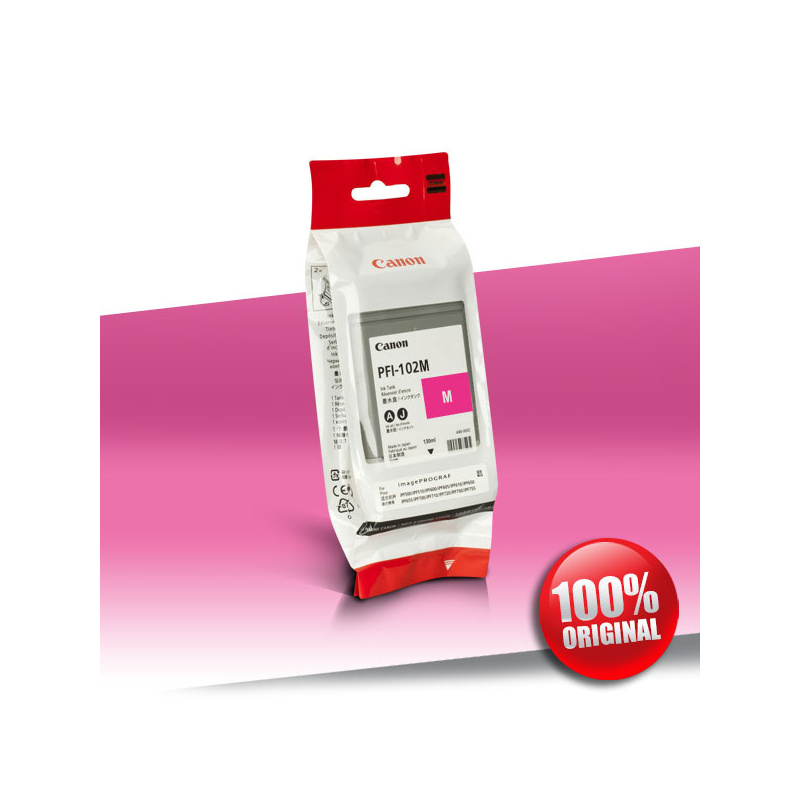 Tusz Canon 102 PFI MAGENTA 130ml Tusz Canon 102 PFI MAGENTA 130ml