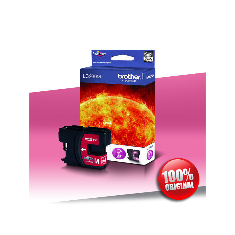 Tusz Brother 980 LC MAGENTA 260str Tusz Brother 980 LC MAGENTA 260str