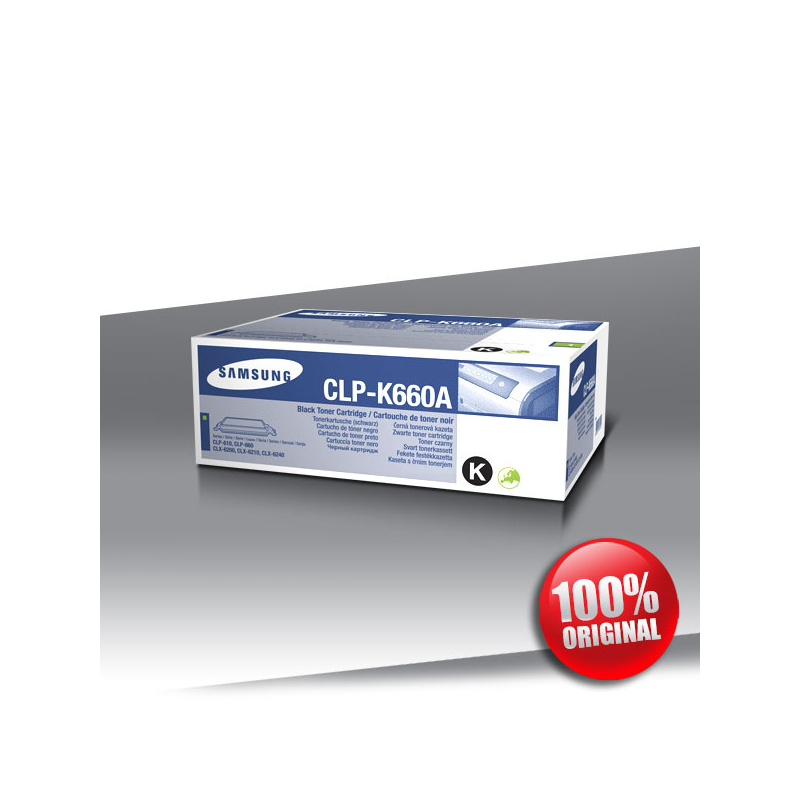 Toner Samsung 610/660 CLP BLACK Oryginalny 2500str Toner Samsung 610/660 CLP BLACK Oryginalny 2500str