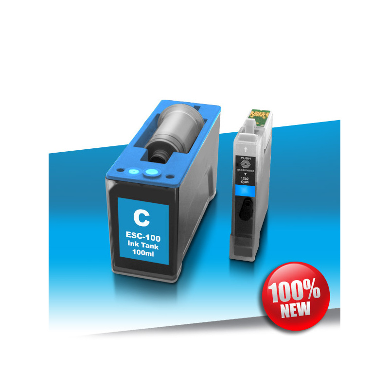 Tusz Epson 425 (T1292) SX CYAN Eprom AutoReset+100 ml