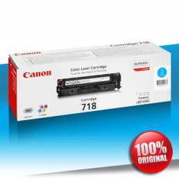 Toner Canon 718 CRG (LBP 7200) CYAN Oryginalny 2900str